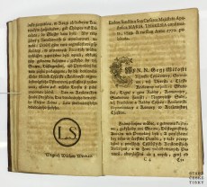 Index Bohemicorum Librorum 1767