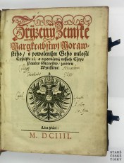 Zřízení zemské Markrabství Moravského 1604